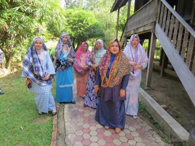 Pengambaran Hari Raya Aidilfitri di Muzeum Negeri Terengganu